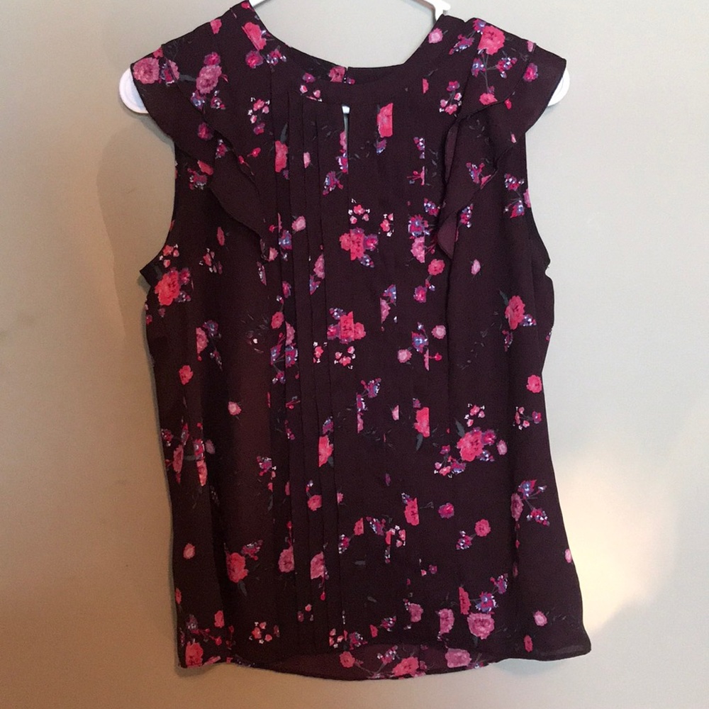 Elle Ruffle Sleeve Tank